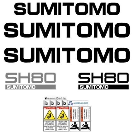 Sumitomo SH80-3B Decal Kit