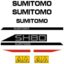 Sumitomo SH80-6 B Decal Kit