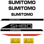 Sumitomo SH80-6 B Decal Kit