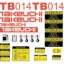 Takeuchi TB014 Decal Kit