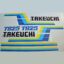 Takeuchi TB25 Decal Kit