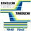 Takeuchi TB45 Decal Kit