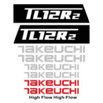 Takeuchi TL12R2 Decal Kit