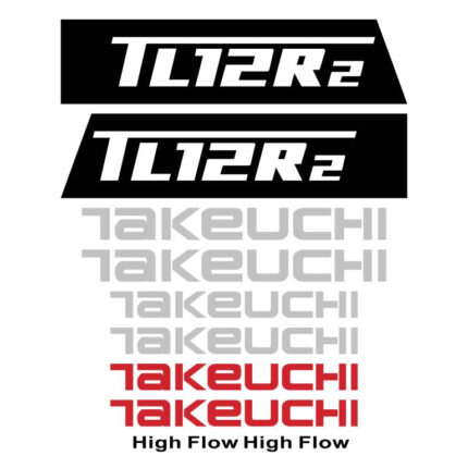 Takeuchi TL12R2 Decal Kit