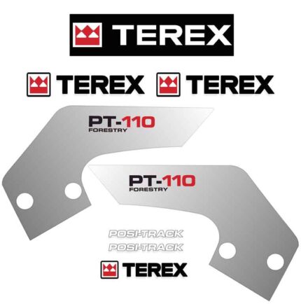 Terex PT110 Forestry Decal Kit