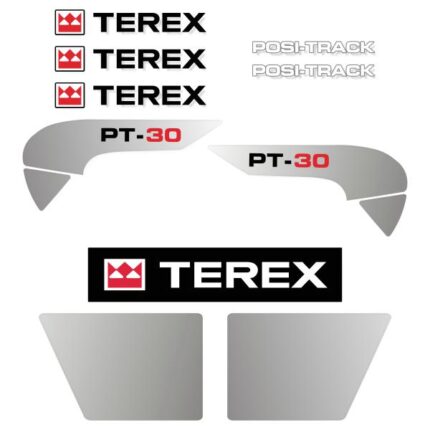 Terex PT30 EARLY MODEL TO 2008 Decal Kit
