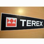 Terex PT30 Front Arm Decal Sticker