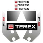 Terex PT50 Decal Kit