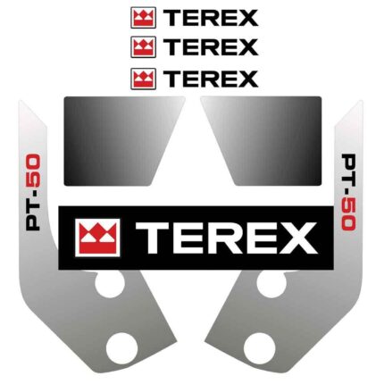 Terex PT50 Decal Kit