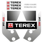 Terex PT60 Decal Kit