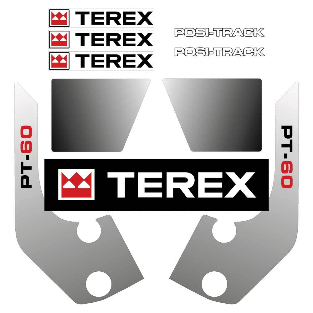 Terex PT60 Decal Kit Terex PT60 Decal Kit