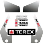 Terex PT80 Decal Kit