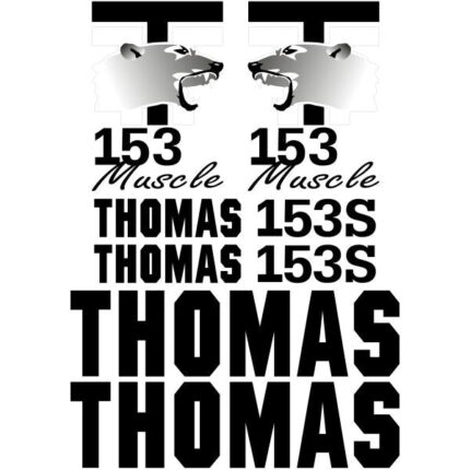 Thomas T153 S Decal Kit