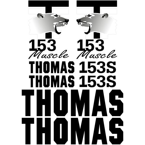 Thomas T153 S Decal Kit Thomas T153 S Decal Kit