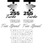 Thomas T255 Decal Kit