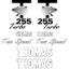 Thomas T255 Decal Kit