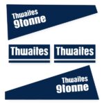 Thwaites 9ton Decal Kit