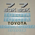 Toyota Huski 3SDK7 Decal Kit