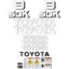 Toyota Huski 3SDK8 Decal Kit