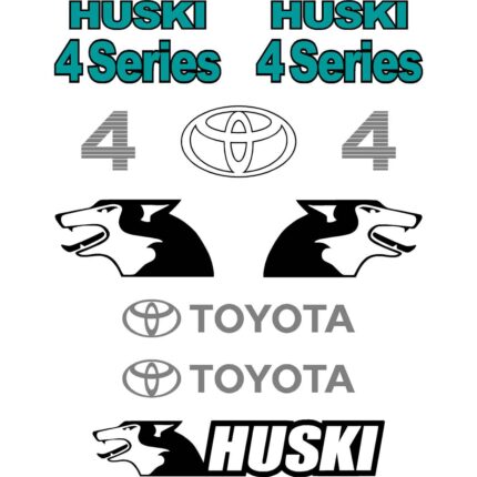 Toyota Huski 4SDK4 Decal Kit