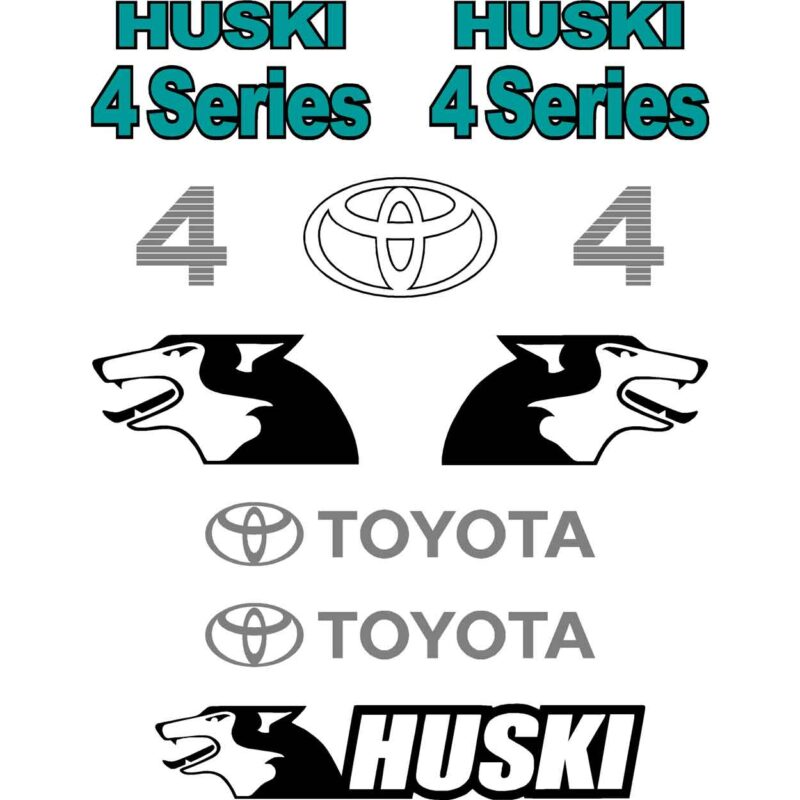 Toyota Huski 4SDK4 Decal Kit