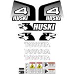 Toyota Huski 4SDK4 Later 5SDK Style Decal Kit