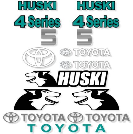 Toyota Huski 4SDK5 Decal Kit