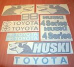 Toyota Huski 4SDK8 Decal Kit