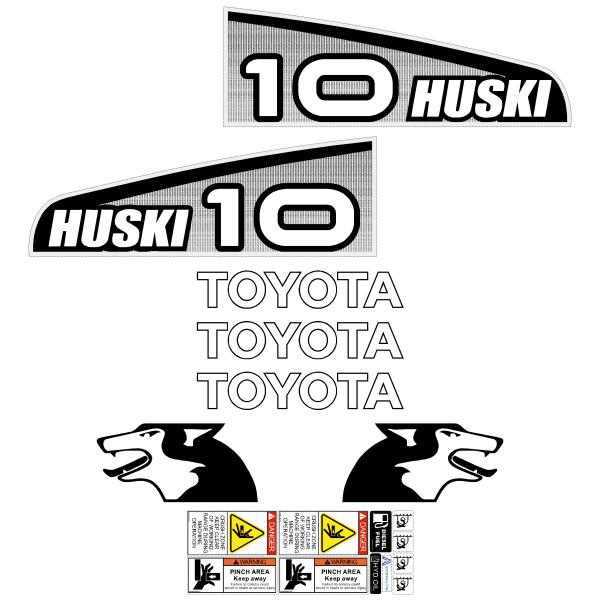 Toyota Huski 5SDK10 Decal Kit Toyota Huski 5SDK10 Decal Kit