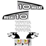Toyota Huski 5SDK10 Decal Kit