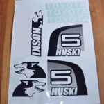 Toyota Huski 5SDK5 Decal Kit