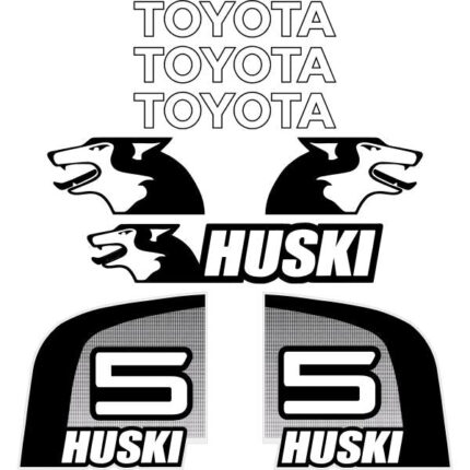 Toyota Huski 5SDK5 Decal Kit