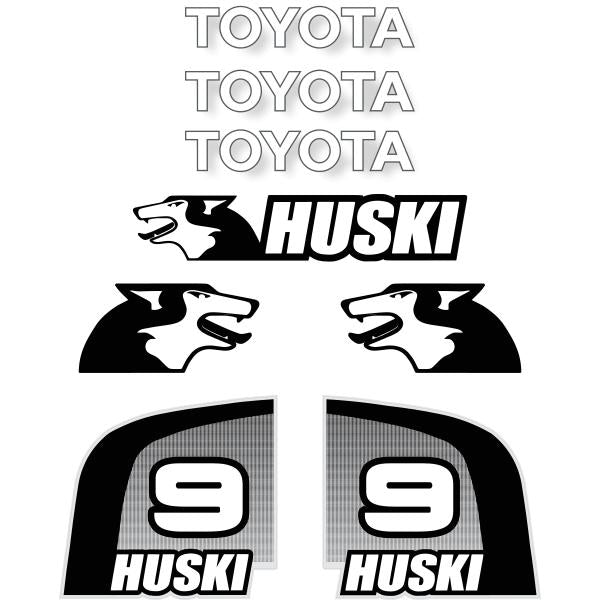 Toyota Huski 5SDK9 Decal Kit Toyota Huski 5SDK9 Decal Kit