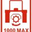 Tractor PTO 1000RPM Max Warning Decal