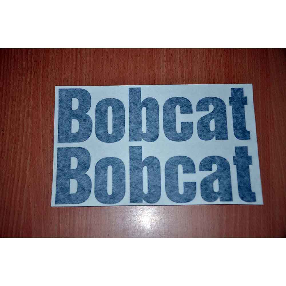 Two Bobcat Word Decals Two Bobcat Word Decals