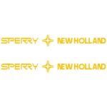 Two Sperry New Holland Decals Stickers