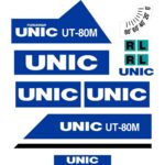 Unic UT-80M Decal Kit