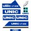 Unic UT-80M Decal Kit