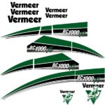 Vermeer BC1000 XL Decals