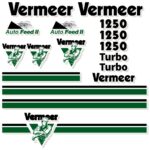 Vermeer BC1250A Decals