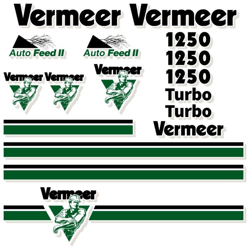 Vermeer BC1250A Decals