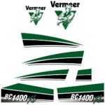 Vermeer BC1400 XL Decals