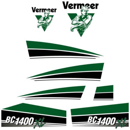 Vermeer BC1400 XL Decals