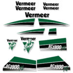 Vermeer BC1800 XL Decals
