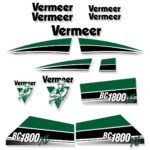 Vermeer BC1800 XL Decals