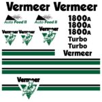 Vermeer BC1800A Decals