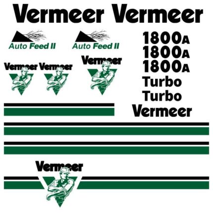 Vermeer BC1800A Decals