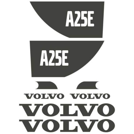 Volvo A25E Decal Kit