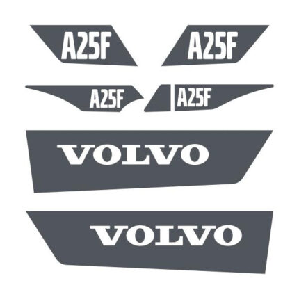 Volvo A25F Decal Kit