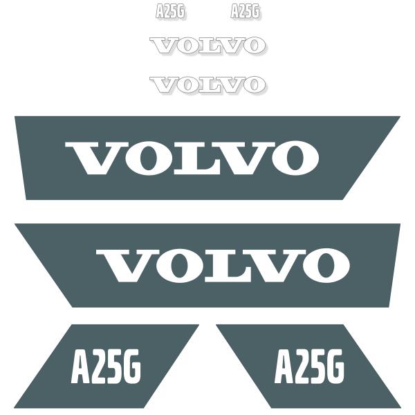 Volvo A25G Decal Kit Volvo A25G Decal Kit